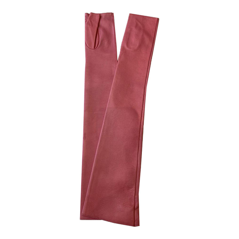 Gants en cuir d'opéra sans doigts pour femmes. -Fergie 16BT