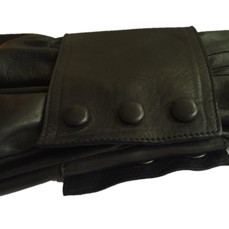 Gants en cuir longs classiques pour femmes - Belle Gauntlet