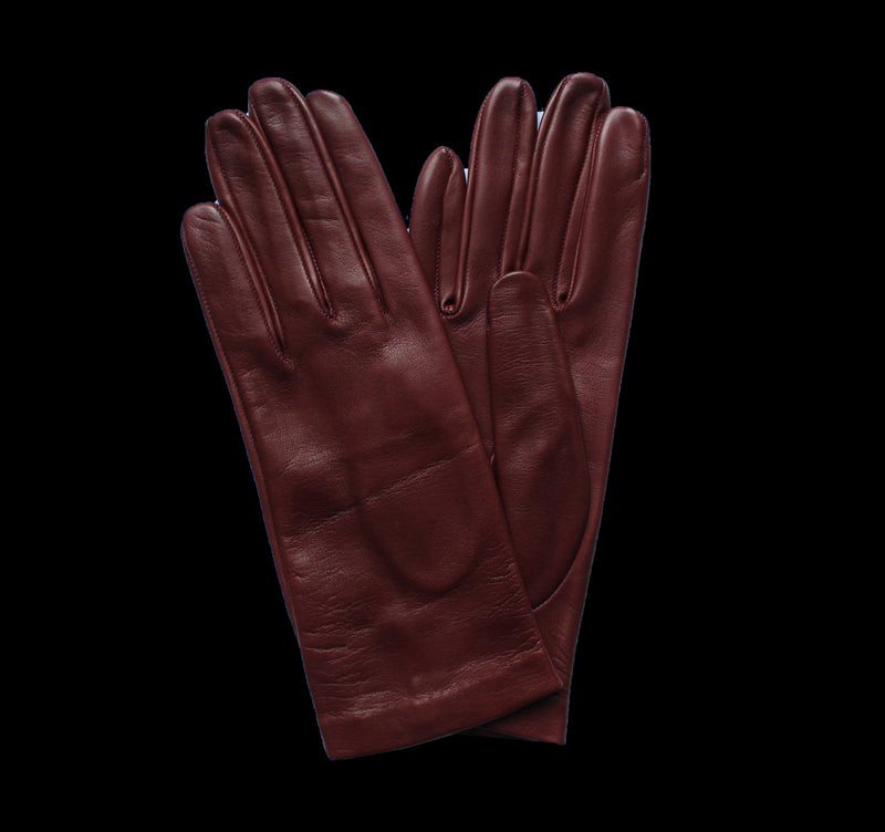 Gants en cuir doublés de soie pour femmes-Rebecca