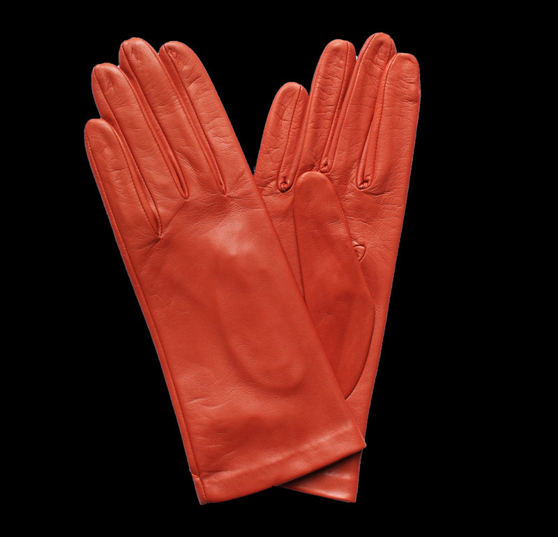 Gants en cuir doublés de soie pour femmes-Rebecca
