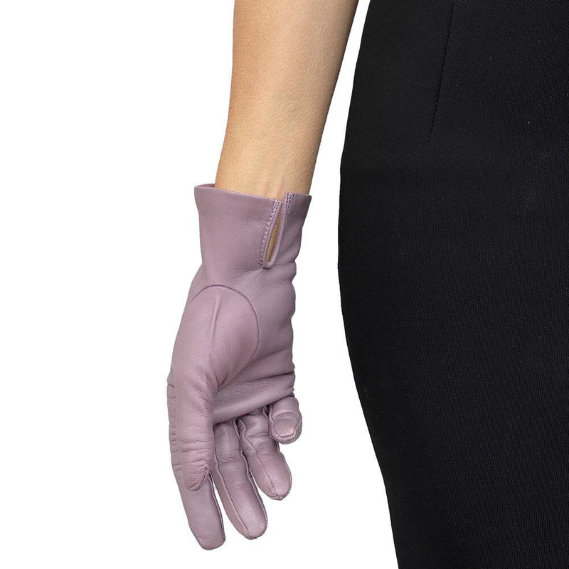 Gants en cuir doublés de soie pour femmes-Rebecca
