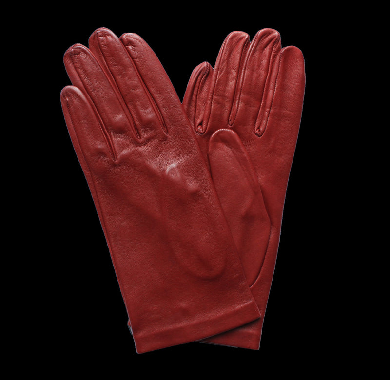 Gants en cuir doublés de soie pour femmes-Rebecca