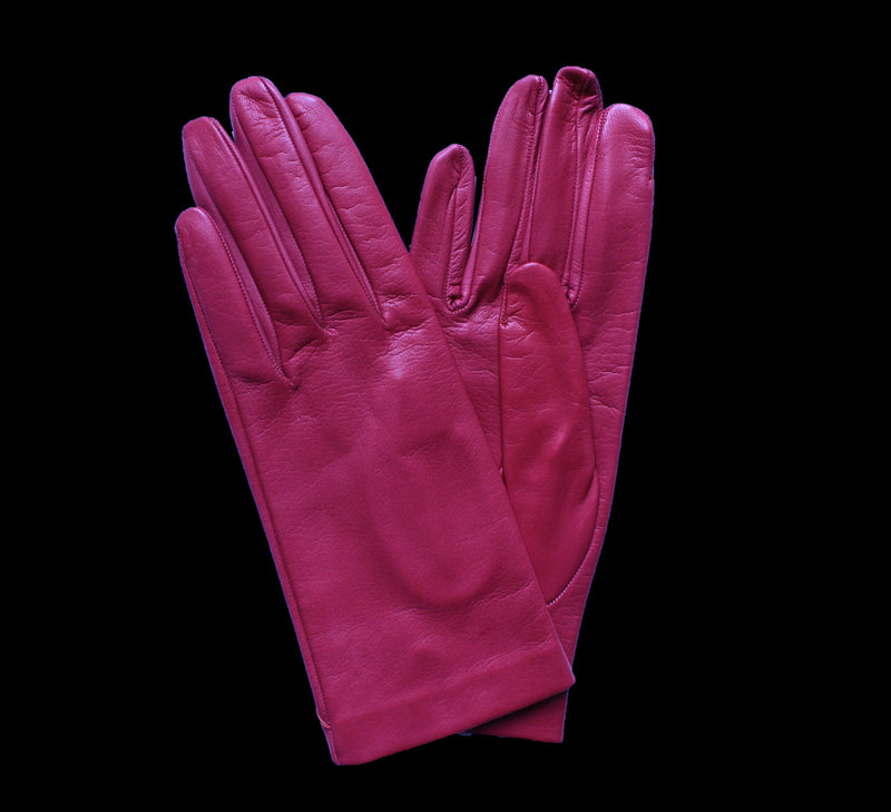 Gants en cuir doublés de soie pour femmes-Rebecca