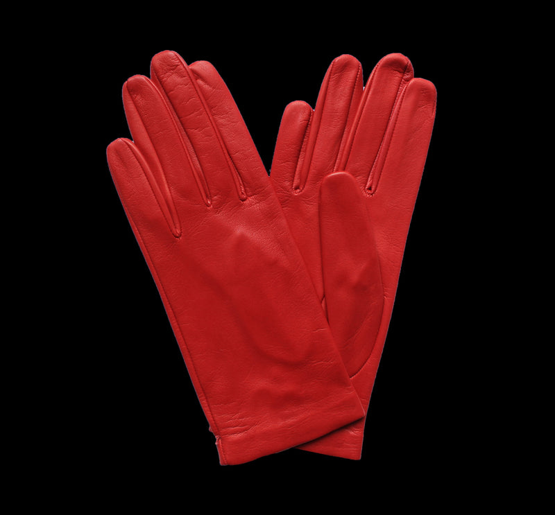 Gants en cuir doublés de soie pour femmes-Rebecca
