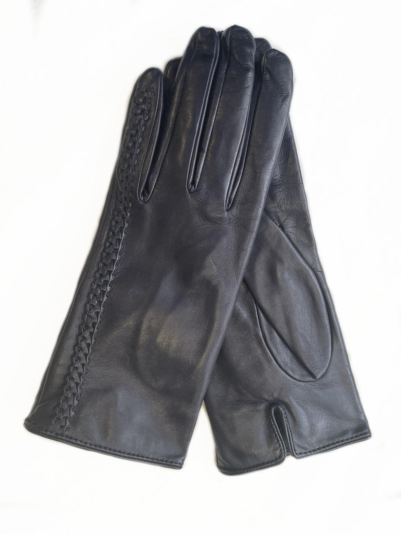 Gants Femme Cuir Doublé Soie-Milly