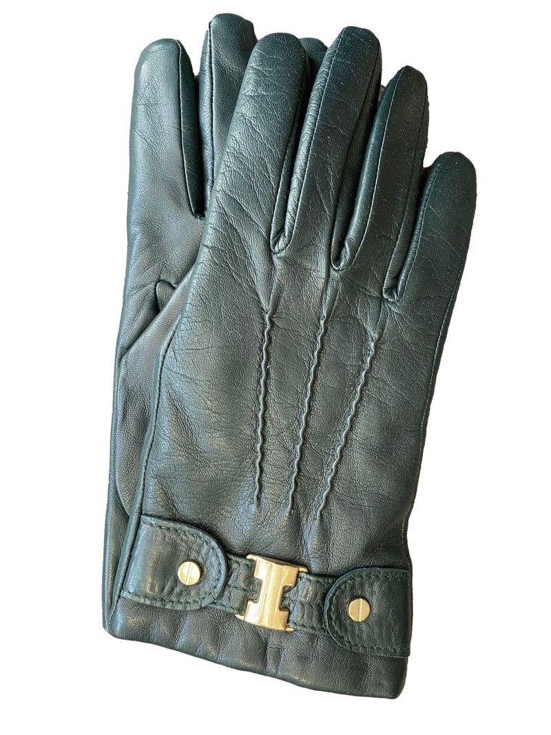 Gants femme en cuir d'agneau doublé cachemire - Bronte 2