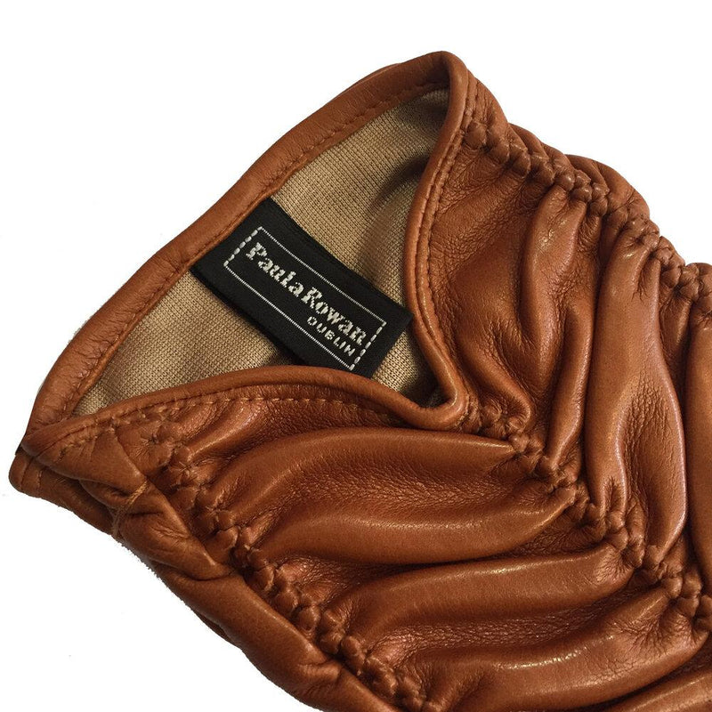 Gants en cuir d'agneau doublés de soie pour femmes - Renee