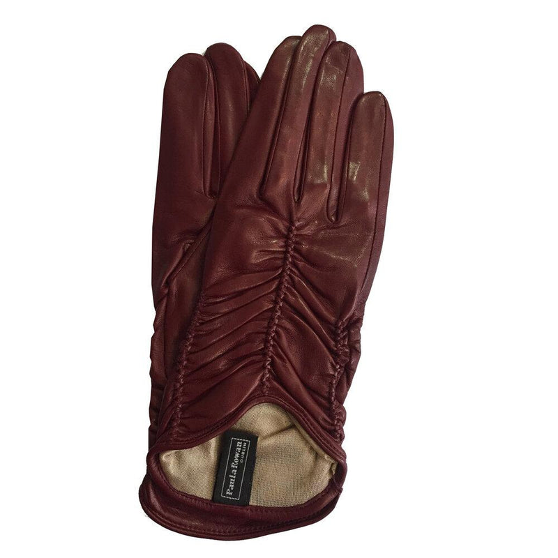 Gants en cuir d'agneau doublés de soie pour femmes - Renee