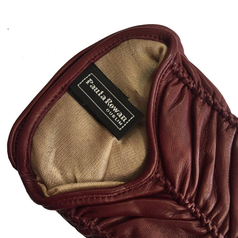 Gants en cuir d'agneau doublés de soie pour femmes - Renee
