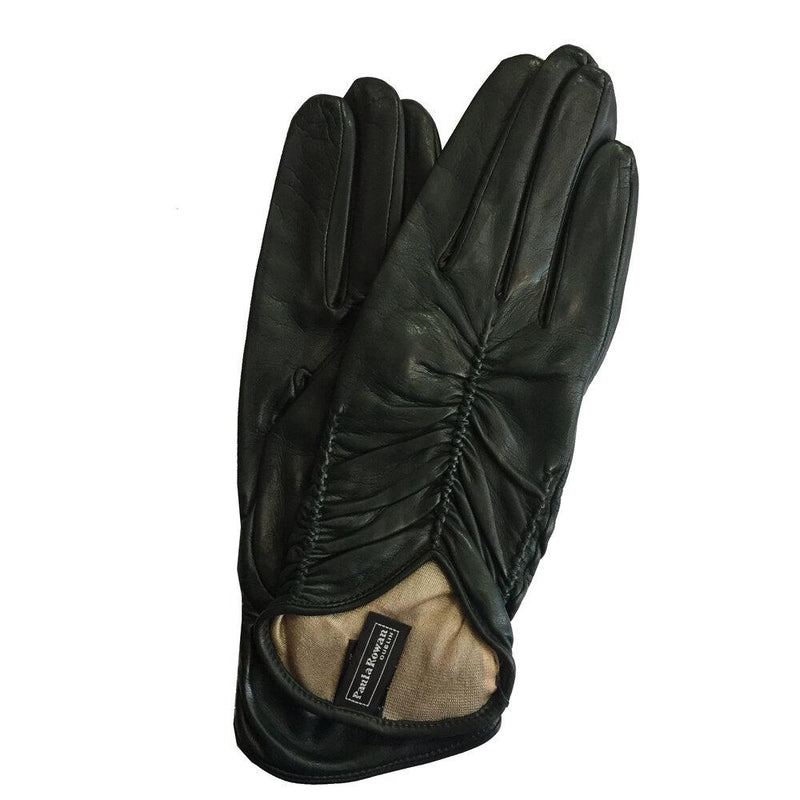 Gants en cuir d'agneau doublés de soie pour femmes - Renee