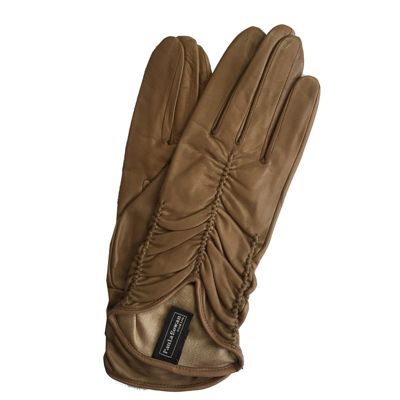 Gants en cuir d'agneau doublés de soie pour femmes - Renee