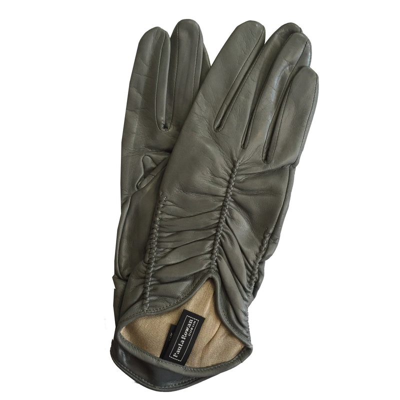 Gants en cuir d'agneau doublés de soie pour femmes - Renee