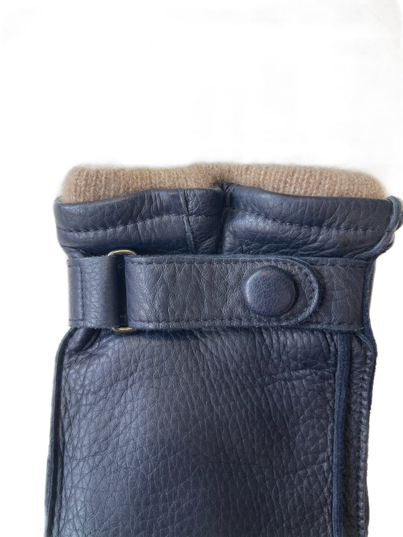 Gants en cuir de daim doublés cachemire pour femme - Robin 2