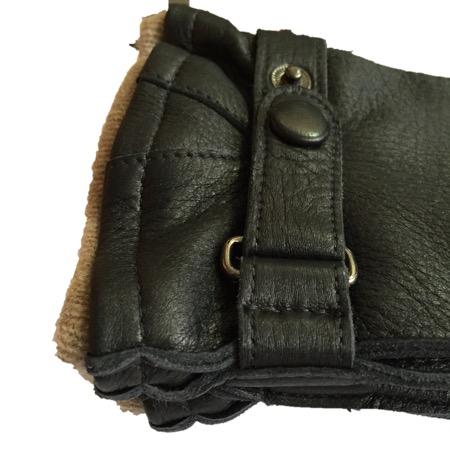 Gants en cuir de daim doublés cachemire pour femme - Robin 2
